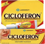Cicloferon Cold Sore Treatment Gel front view packaging for fast relief