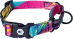 Wolfgang Heavy Duty Martingale Dog Collar with Quick Release Nylon Buckle for Walking & Training, Overland Print, Large - Image 13
