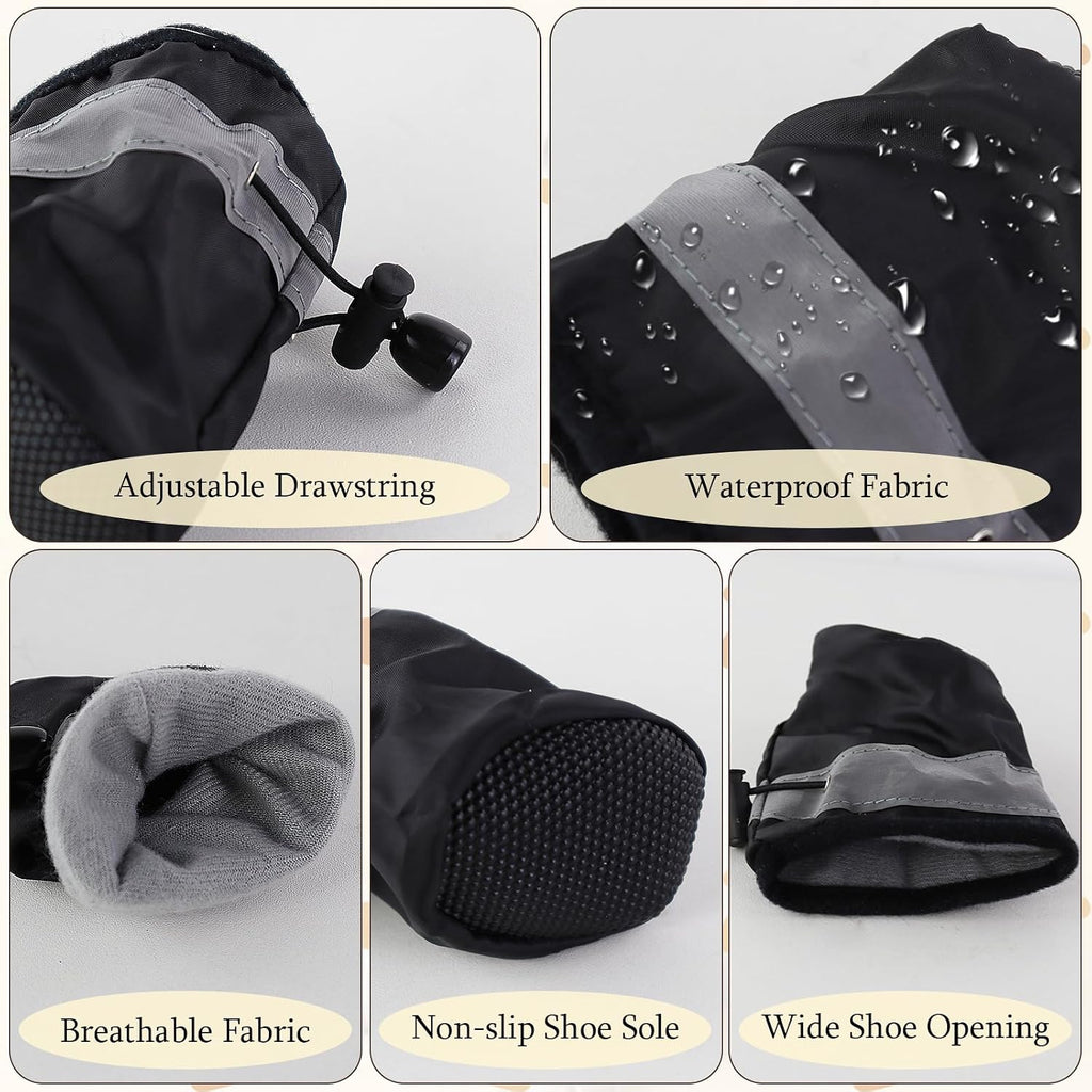 Andiker non-slip rubber sole dog footwear bottom view
