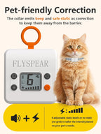 Flyspear wireless cat barrier electronic fence kit packaging and accessories
