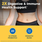 NewRhythm Probiotics 20 probiotic strains detail view