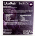 Pure dehydrated garlic granules equine feed supplement close up texture detail from Hilton Herbs