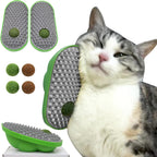 Miwoowim 2 piece catnip wall toy set front view