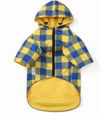 Dog Raincoat rain Jacket Raincoat Dogs Waterproof Small Medium Breeds Zip Closure Storage Pocket Harness Hole Red M - Image 9