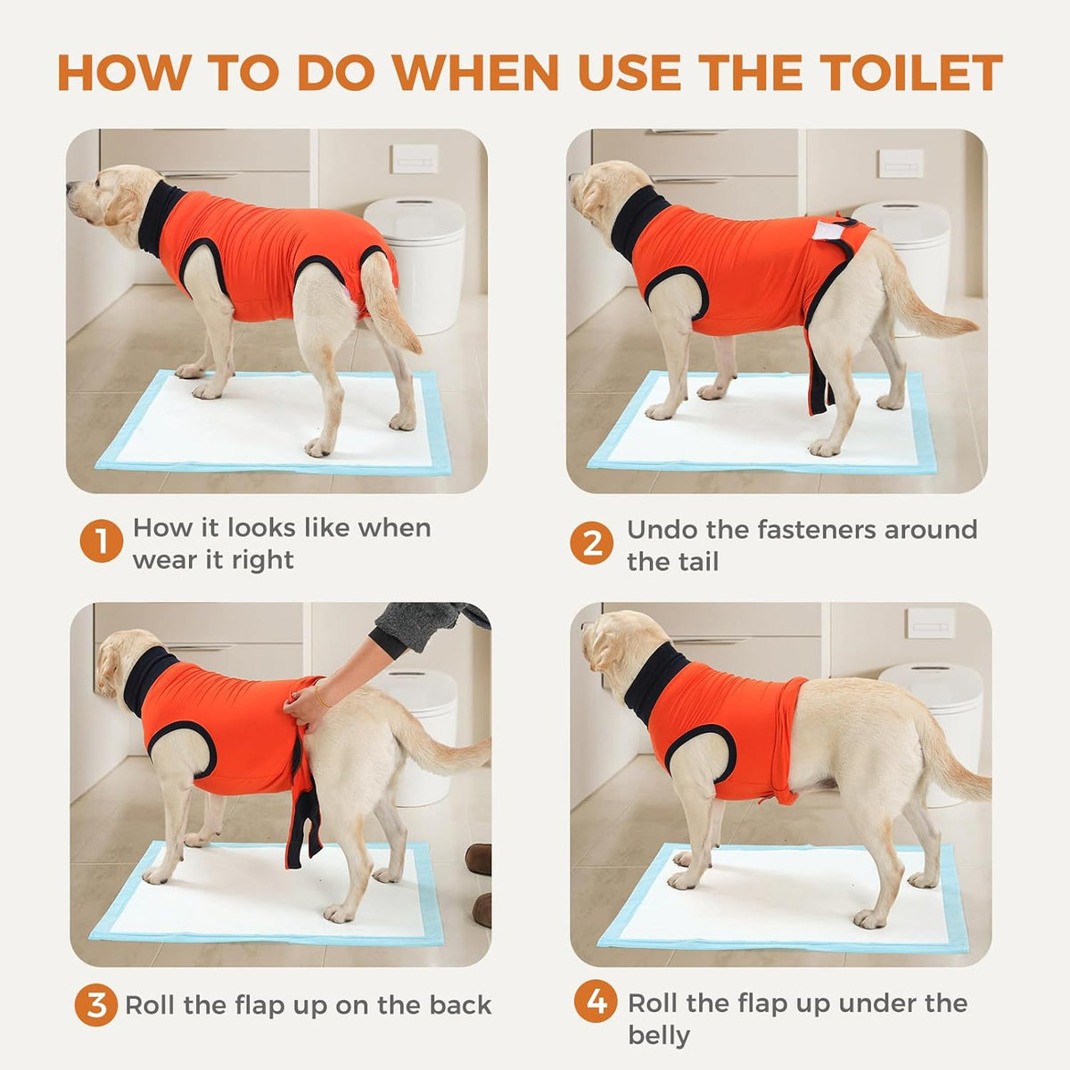 Avont soft cotton dog recovery apparel highlighting stretchable fabric texture