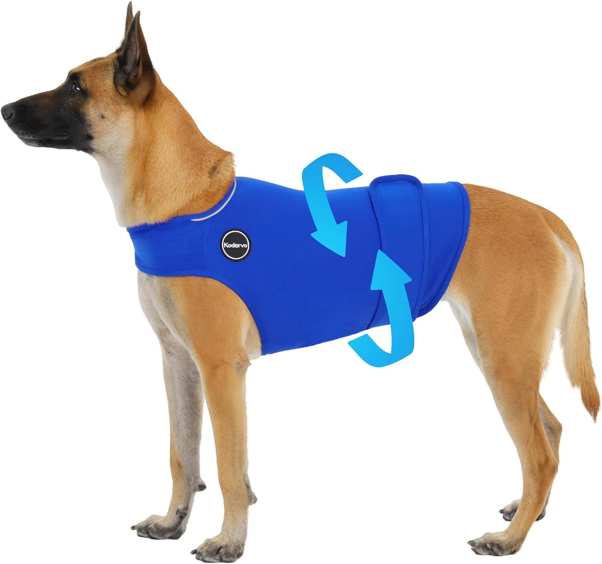 Dog Anxiety Vest, Skin-Friendly Thunder Jacket for Dogs, Dog Calming Shirt for Thunder, Fireworks, Vet Visits and Separation - Keep Pet Calm Without Medicine, Fit for Small Medium Large Dogs - Image 11
