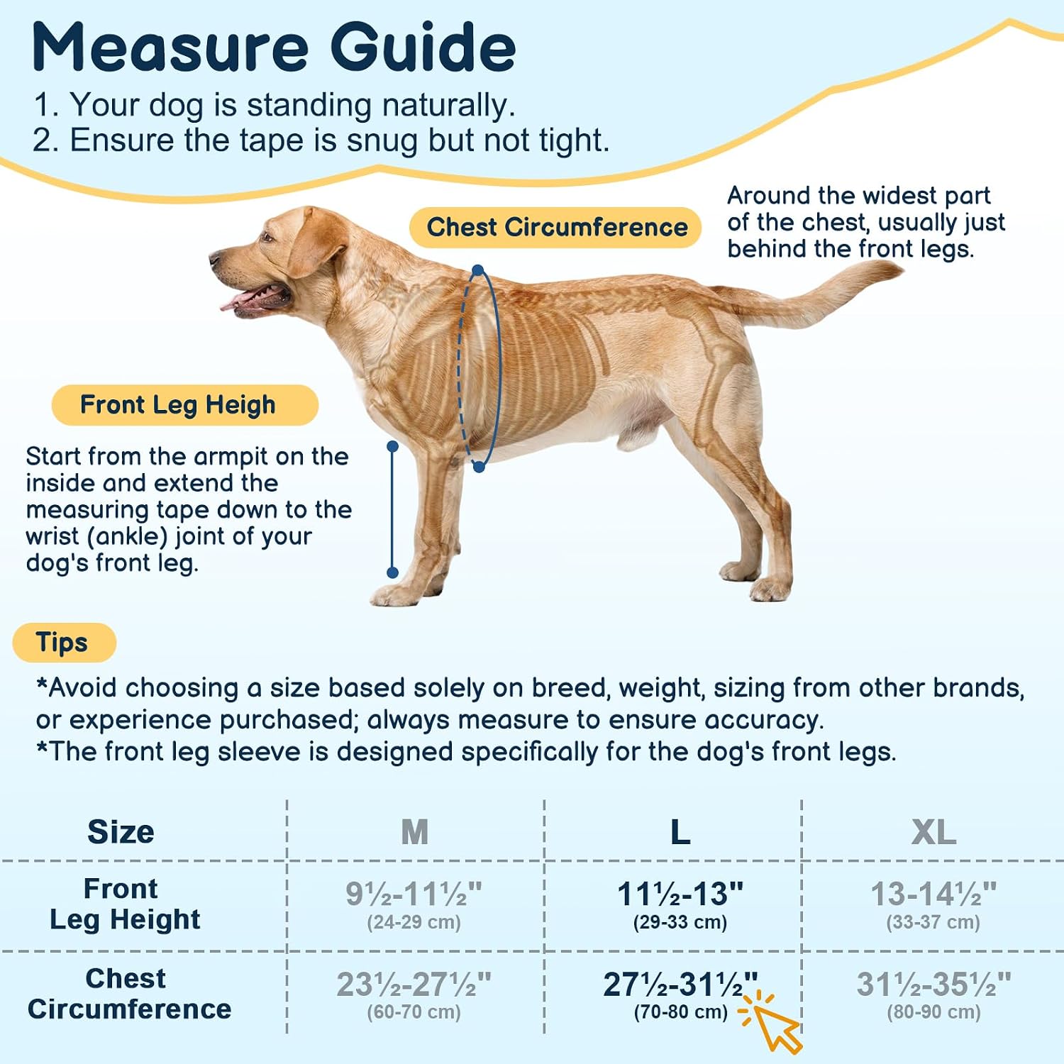 Barkless breathable dog sleeve for front leg wounds rear angle large breed dog suit.