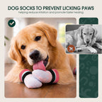 Side view of Kuoser traction booties for dogs