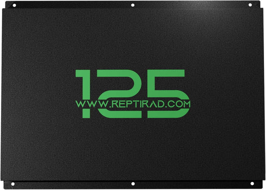 ReptiRad Advanced Radiant Heat Panel front view overhead reptile enclosure heater
