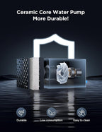 Feelneedy pet water fountain in home setting