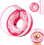 Inflatable Dog Cone Collar for Large Medium Small Dogs, Soft Dog Donut Collar Adjustable Recovery Cone for Pets After Surgery, Extra Enhanced Anti-Licking Guard Shield for Pets (Large, Orange) - Image 9