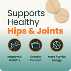 VetriScience advanced joint support product with chicken flavor highlight