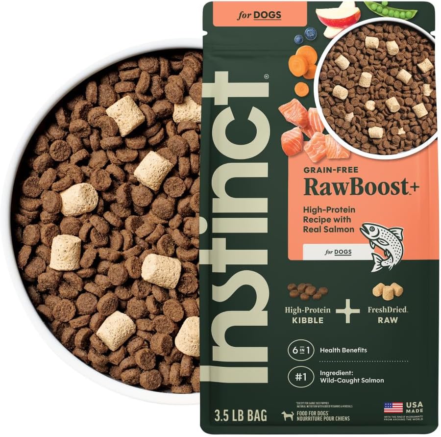 Instinct RawBoost, Natural Dry Dog Food with Freeze-Dried Pieces, High Protein, Grain-Free Recipe - Real Beef, 20 lb. Bag - Image 12
