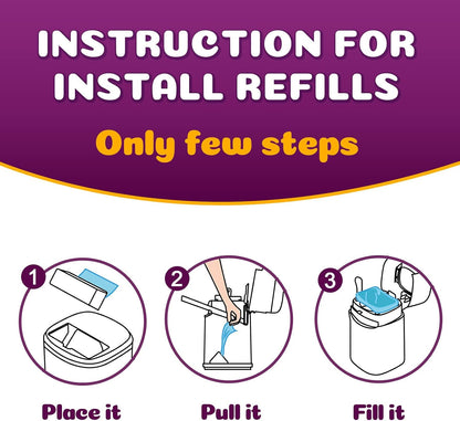 Godyoy cat litter refill bags showing easy tear functionality for pet owners