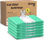 Leak proof and spill resistant cat waste disposal bag demonstration.