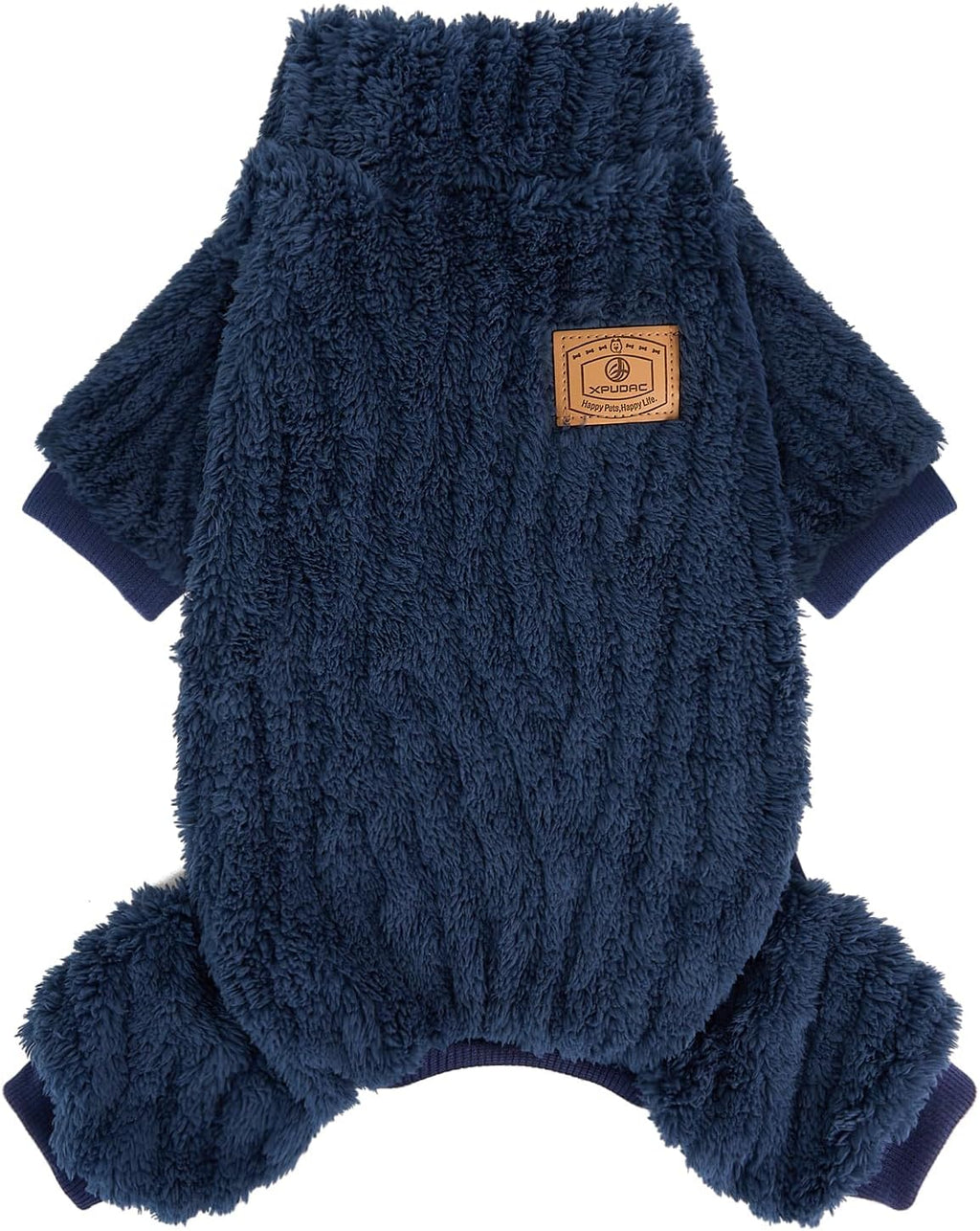 XPUDAC Dog Sweater Fleece Dog Pajamas Pjs for Small Medium Dogs Girl Boy Cute Turtleneck Doggy Winter Clothes Puppy Onesies Outfits for Chihuahua Yorkie, Grey XXS - Image 15