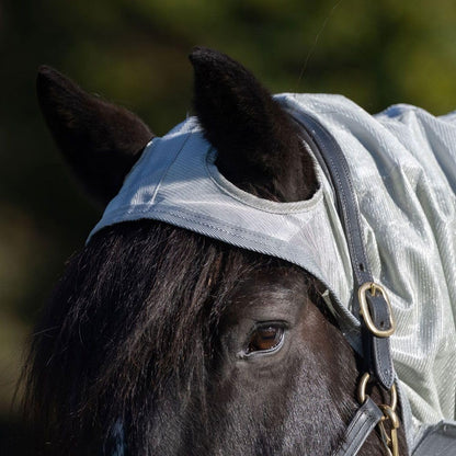 Rugged Ride horse fly rug with full belly wrap and adjustable surcingles side view