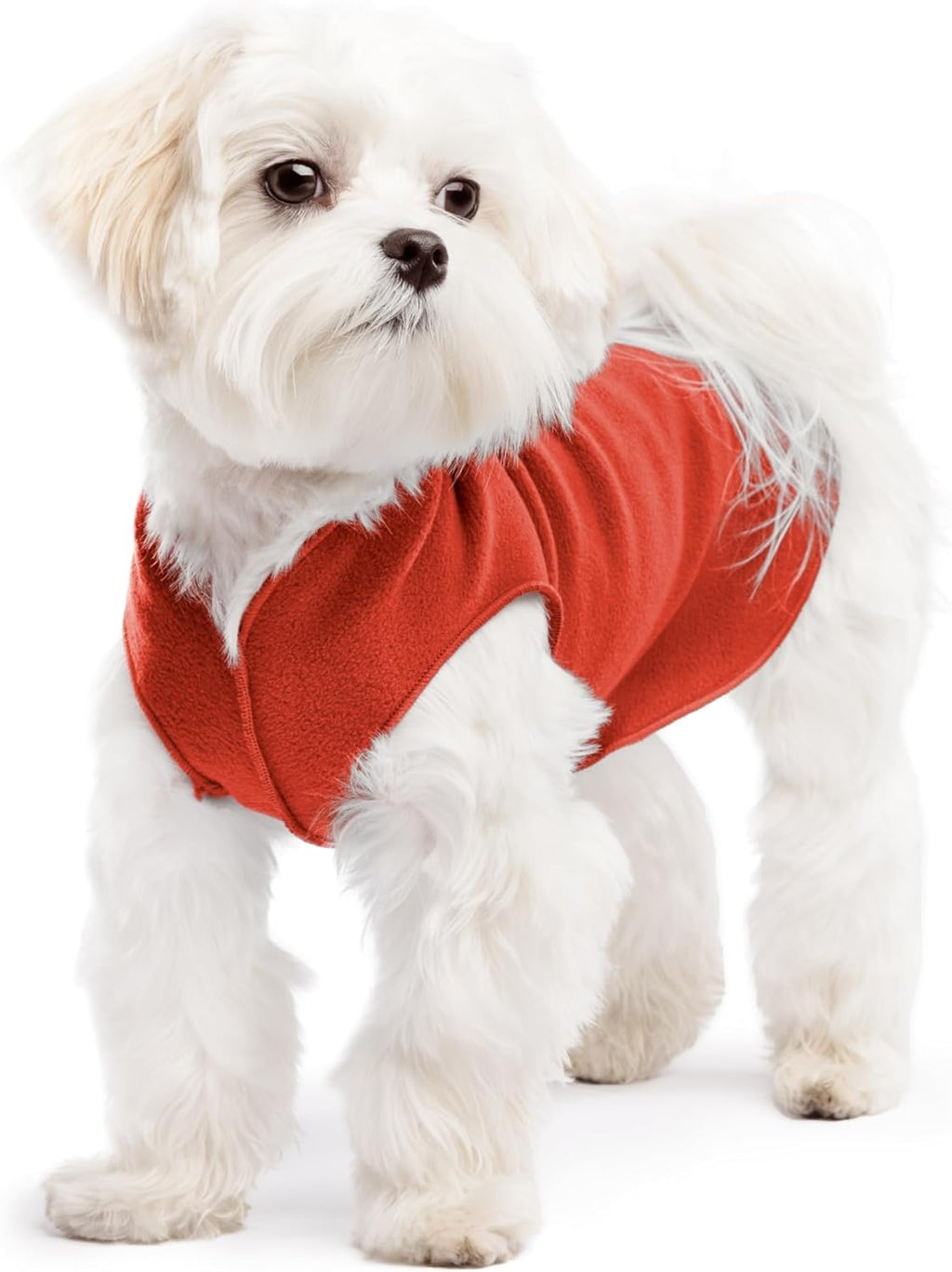 Goldpaw Stretch Fleece Dog Sweater - with Spandex for 4-Way Stretch - Soft, Comfortable Dog Coat - Machine Washable - Made in the USA - Marine Blue - Size 24 - Image 11