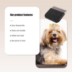 Herklotzn pet hair grooming clipper blade attachment assembly view