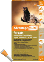 Advantage Multi for Cats 5-in-1 Heartworm Prevention | Kills Fleas & More | Cats 9.1-18 lbs. | 6-Month Supply - Image 9