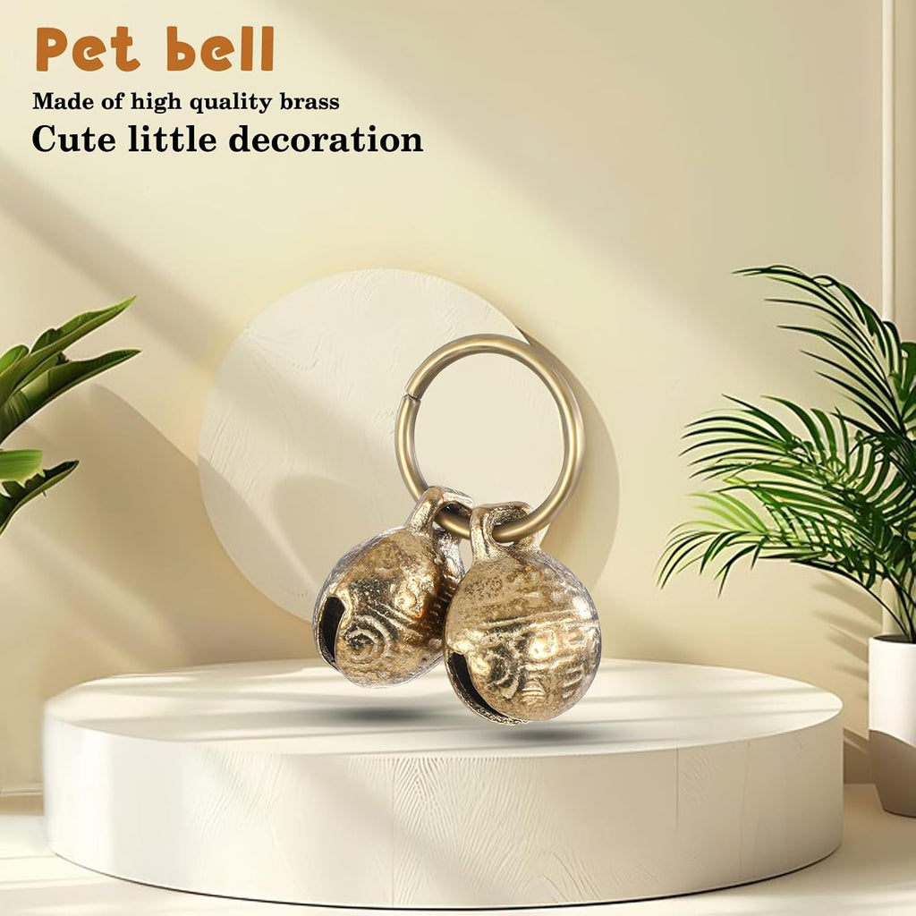 Styquenzer copper bells attached to a dog collar