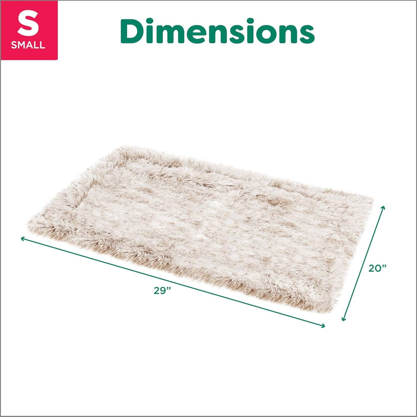 Plush faux fur calming pet throw for small dogs and indoor cats