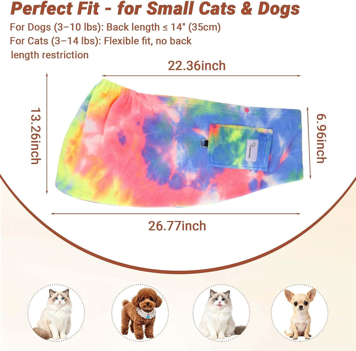 Cat inside OkayOnee Hands Free Pet Sling