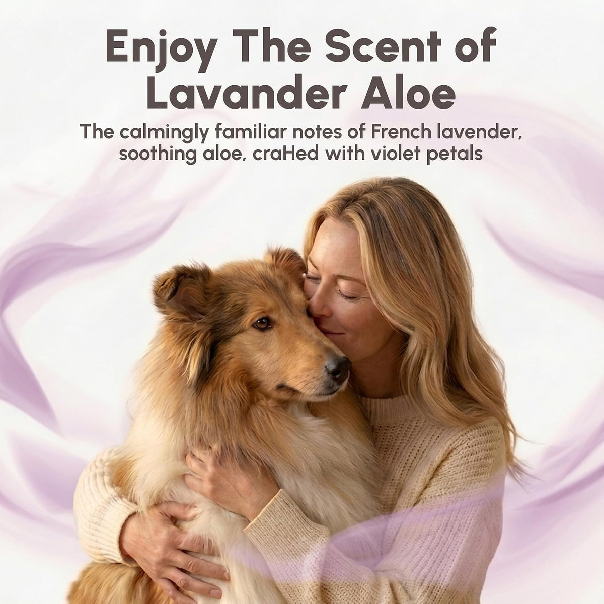 Premium USA imported pet spa body splash with lavender aloe essential oils