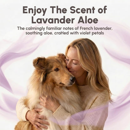 Premium USA imported pet spa body splash with lavender aloe essential oils
