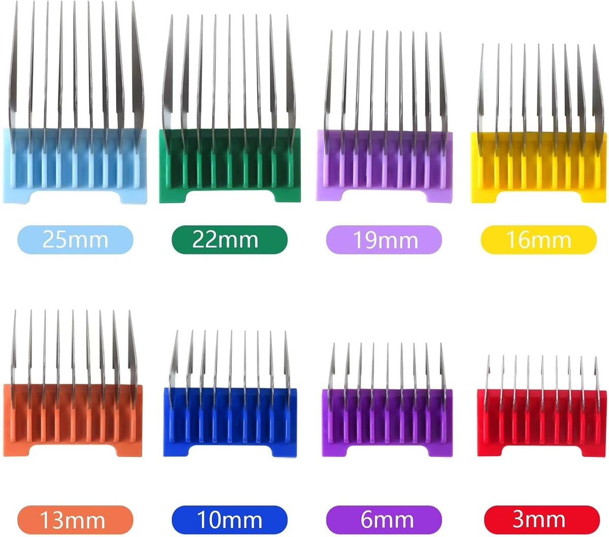 Demonstration of the four sided snug fit system on a professional pet grooming blade