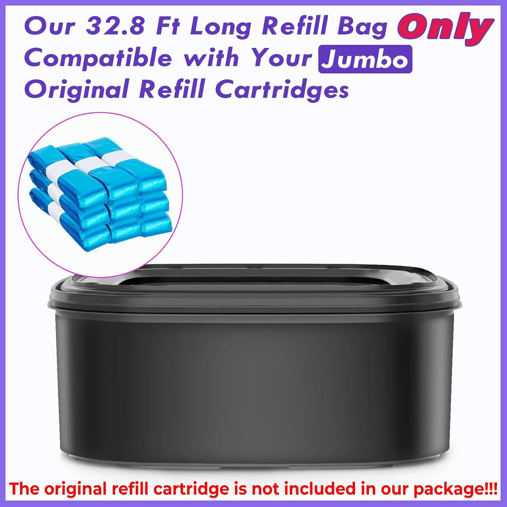 Close up of the blue seven layer odor locking plastic liner material showing its durable thickness.