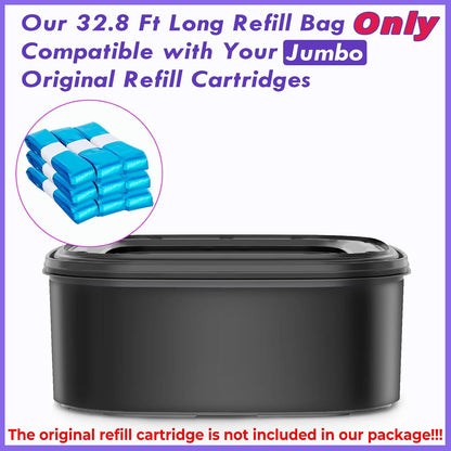 Close up of the blue seven layer odor locking plastic liner material showing its durable thickness.