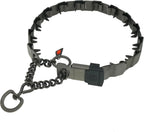 Herm Sprenger NeckTech Sport Dog Training Prong Collar with ClicLock Buckle on The Side No-Pull Collar with Swivel D-Ring Made in Germany (Black Stainless Steel, 19in (Neck Size up to 16in)) - Image 9