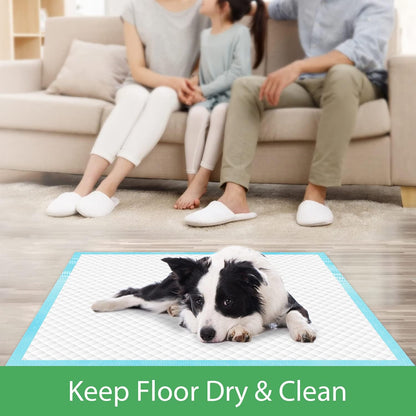 Deep Dear puppy training pads packed securely for clean storage.