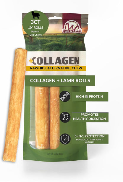 Wild Eats Real Duck Collagen Bully Sticks for Dogs (25 Pack,5 Inch) Long Lasting Dog Chews No Hide Dog Treat Bully Stick Alternative, Rawhide Free, Grain Free, High Protein - Image 14