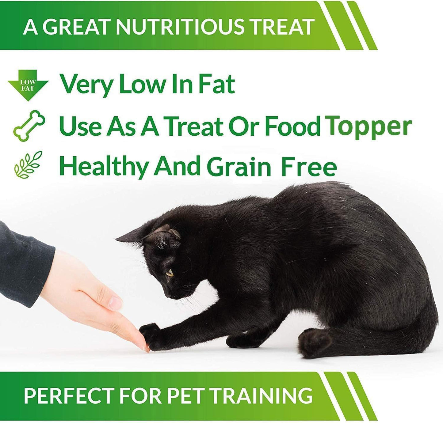 Cat-Man-Doo Chicken Littles bite sized pieces natural training rewards for small pets.