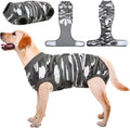 Kuoser recovery suit for dogs and cats front view camouflage