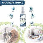 Back label of ShengKou essential oil pest control spray