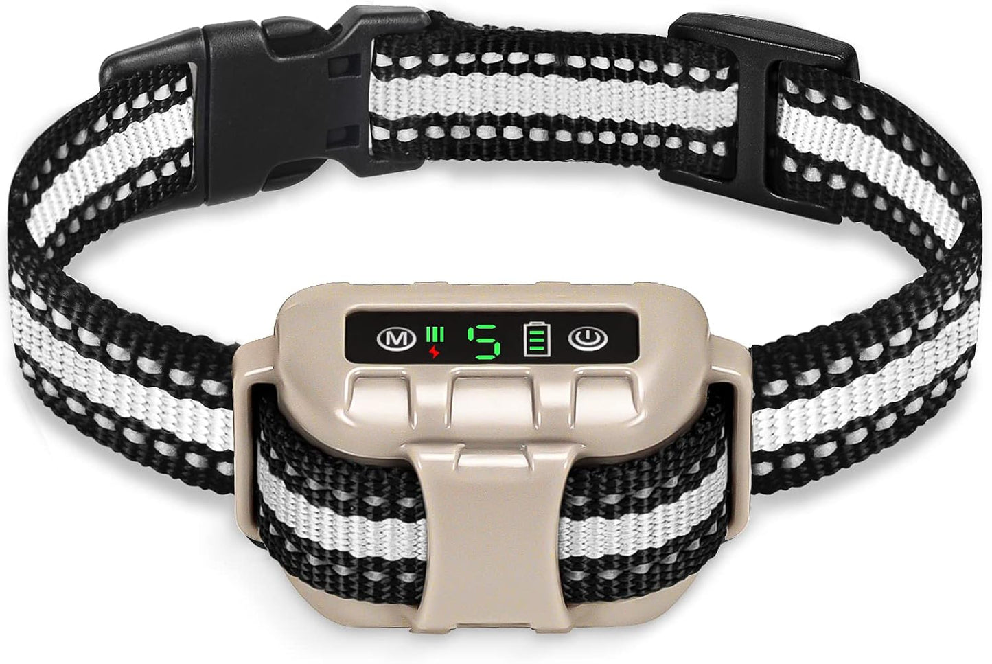 Trulrox rechargeable anti bark collar front view