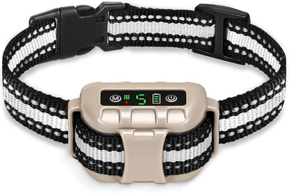 Trulrox rechargeable anti bark collar front view