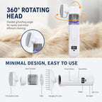 Rechargeable grooming brush package contents