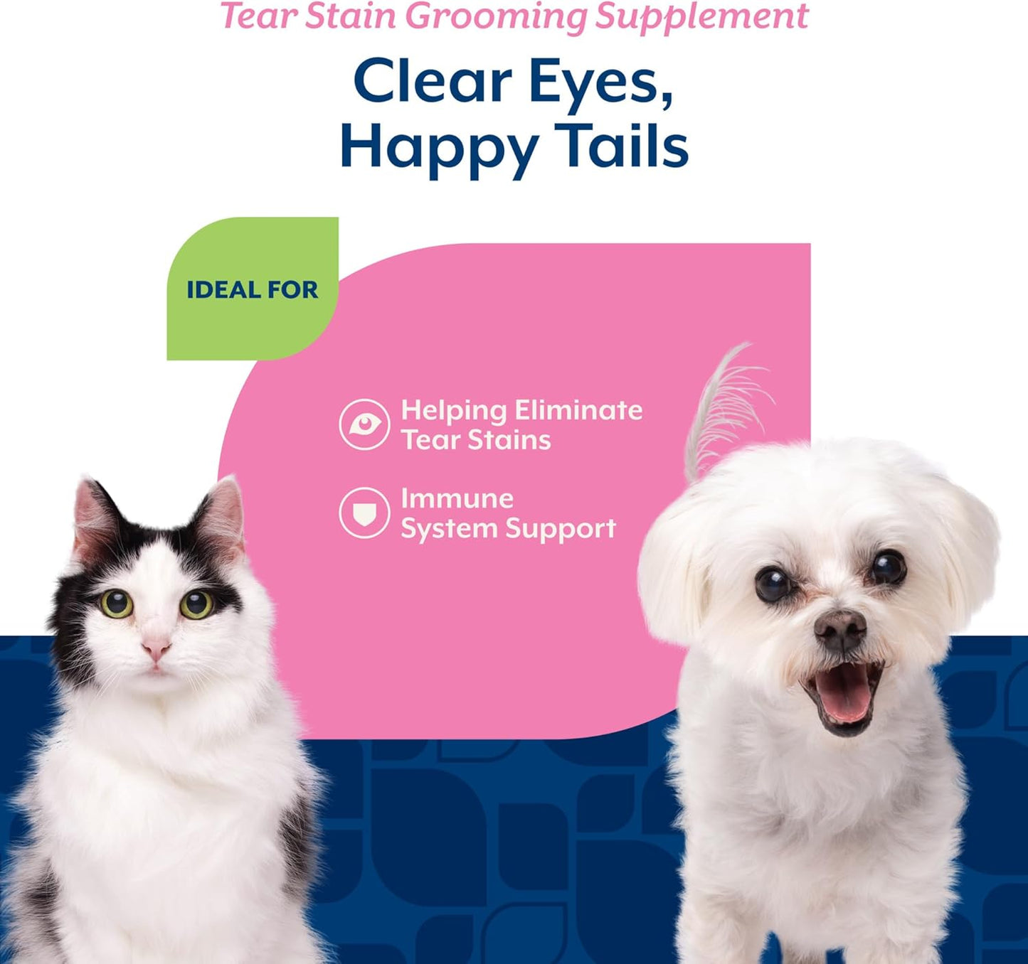 Bacon and chicken flavor pet tear stain remedy by NaturVet