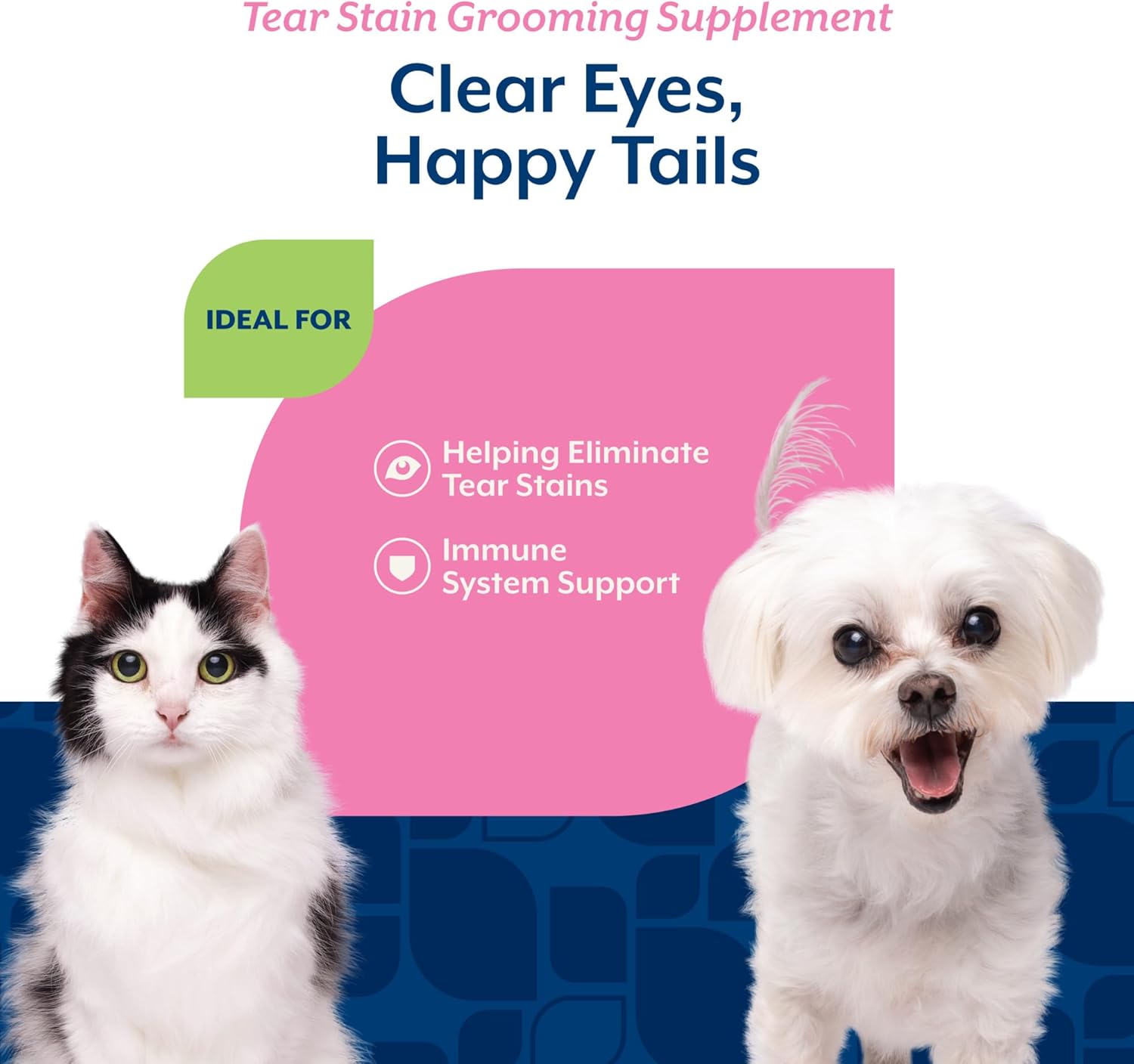 Bacon and chicken flavor pet tear stain remedy by NaturVet