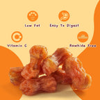 Detailed view of the grain-free texture of Jungle Calling dog chews