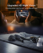 Arenti imported indoor camera showing the micro SD card slot area.