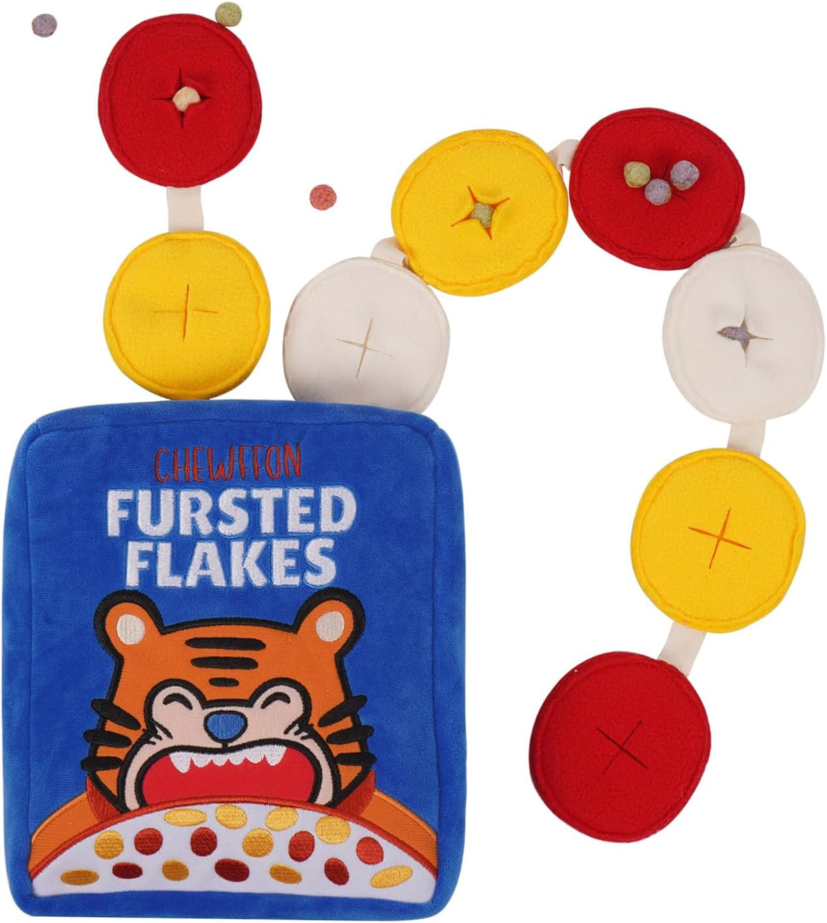 CHEWFFON Dog Enrichment Puzzle Toys, Interactive Snuffle Crinkle Treat Toy for Boredom and Mental Stimulating, Nose Work Potato Chips Dog Toy for Small, Medium and Large Dogs - Image 15