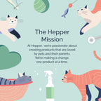 Hepper advanced microscopic bio enzymatic formula liquid bottle for pet parents in India.