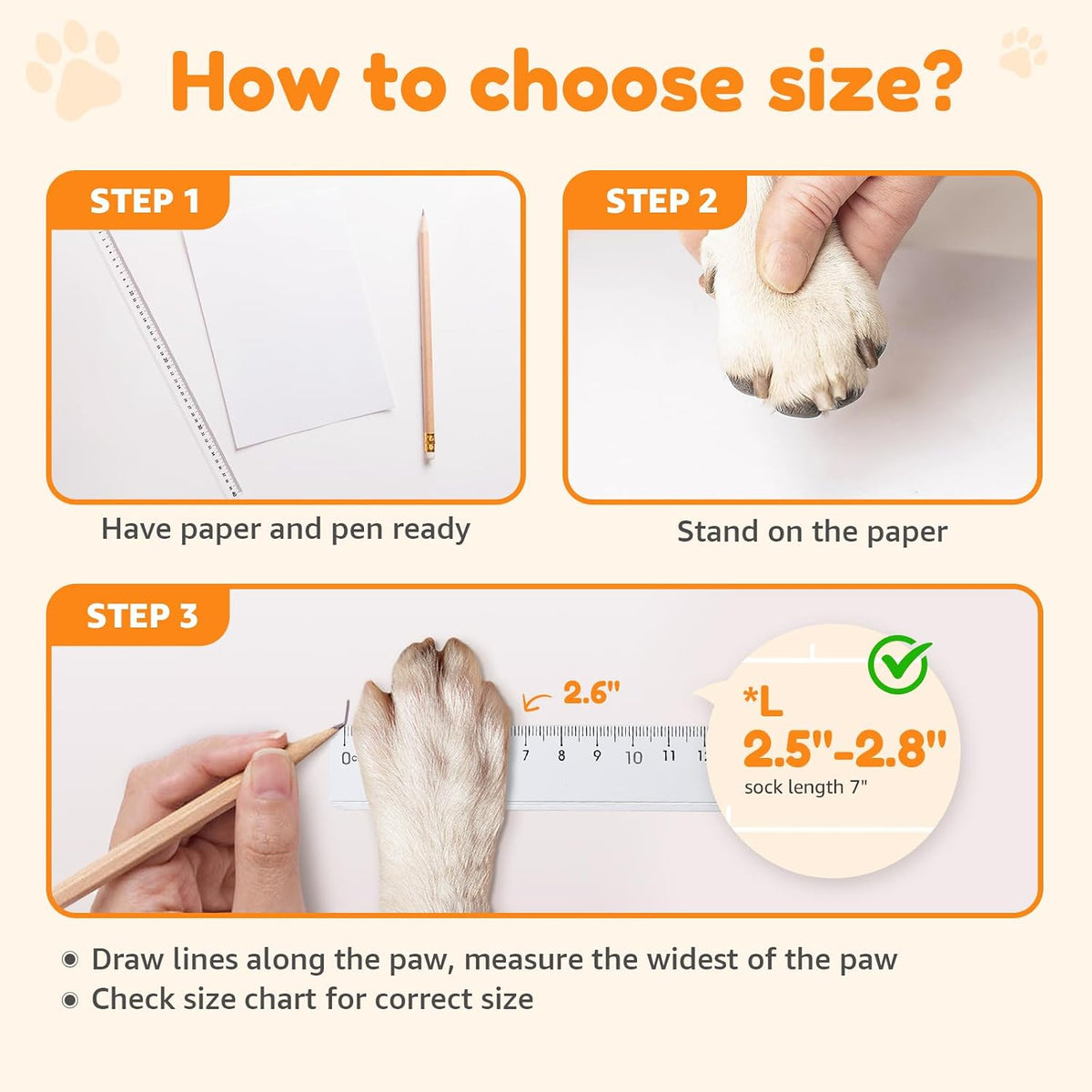 Pick For Life dog socks demonstrating fastening strap adjustment