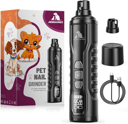 Juveximzy electric dog nail grinder front view