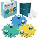 FluentPet Speak Up! Get Started Kit with Clearer Upward-Facing Sound | 6 Recordable Buttons w/Pre-Installed Batteries & 3 HexTile Button Mats | Training Dog & Cat Communication Buttons - Image 10